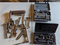 Sockets, Wrenches, Assorted Tools Lot