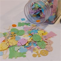 Craft Confetti / Sequins - Easter / Colours