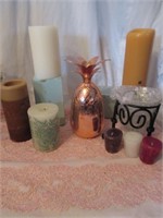 LOT 96...NEW AND USED CANDLE LOT