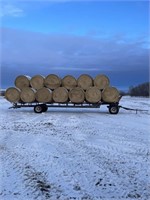 Hay trailer, Holds 20 big bales