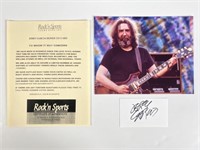 Jerry Garcia Autograph/ Signature with Photo