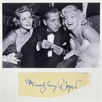Humphrey Bogart Autograph/ Signature