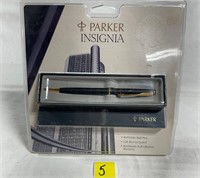 Vtg Parker INSIGNIA Refillable Ball Pen NIB