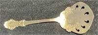 "Whiting" Sterling "Georgian Shell" Pierced Spoon