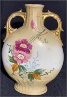 Antique Painted Porcelain "Victoria Carlsbad" Vase