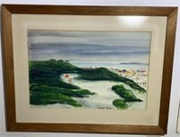 "Adelaide Briggs" Painting - Summer Beach Scene