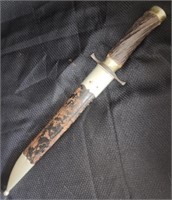 Antique "Quinot - Boland - Namur" Bowie Knife