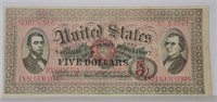 Very Rare 1865 Presidential Inauguration Flier