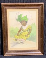 "Jessie Tarpley" Original Black Americana Painting