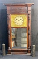 Antique "Munger & Benedict" Shelf Clock