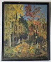 "DBW" Signed Oil Painting on Artist's Board