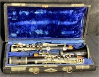 Antique French Wooden Clarinet