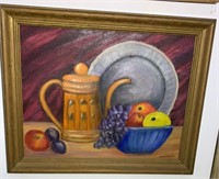 "Doris Kellogg" Original Still Life Oil Painting