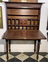 Antique "Skaneateles" Made Cherry Clerk's Desk