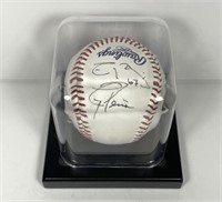 Tony Pena Sr. and Jr. Signed Baseball
