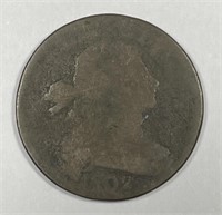 1802 Draped Bust Large Cent About Good AG