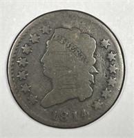 1814 Classic Head Large Cent Good G details