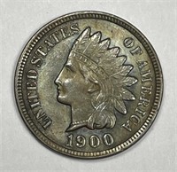 1900 Indian Head Cent Uncirculated UNC