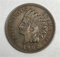 1902 Indian Head Cent Choice Extra Fine CH XF