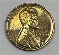 1941 Lincoln Wheat Cent Proof Prf