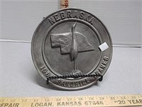 1989 Nebraska Sandhills Cranes Plate