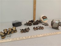Antique caster wheels and more