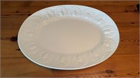 Extra large white Italian turkey platter, from
