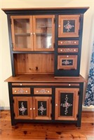 Amish made kitchen Hoosier cabinet, with pull out