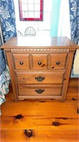 Two drawer side dresser, bedside stand,