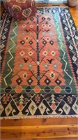 Large room size hand woven carpet, rug, extra