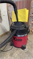 20 gallon shop vac, super performance, wet / dry