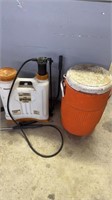 4 gallon pump, sprayer, backpack, with shoulder