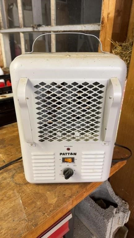 Patton, electric heater, tested and worked