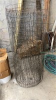5 foot tall roll of heavy duty, wire, fencing, or