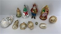 MERCURY GLASS & OTHER ORNAMENTS