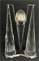 Swarvoski Allegra Pendulum Crystal Clock