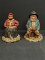 Tom Clark Hattie & Lawrence Gnomes