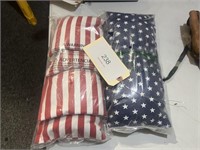 STARS AND STRIPES CORN HOLE BEAN BAGS NEW IN