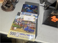 LOT OF 2 PUZZLES ONE STILL FACTORY SEALED BOX