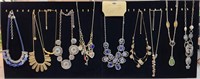 Costume Jewelry Lot of 10 Necklaces Chico