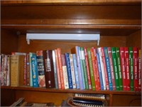 Cook Books - Contents of Upper Shelf