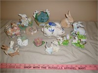 Bunnies, Rabbits, Hares! - Porcelain & Ceramics