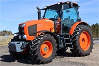 2016 KUBOTA M6-141 MFWD TRACTOR - ONLY 1055HRS