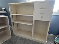 White Bookcase / Media Cabinet