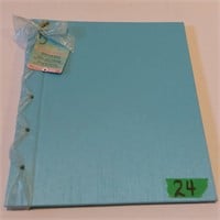 Recollections Simply Pastel Baby Blue Scrapbook