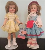 Vintage Shirley Temple Bo Peep & Birthday Doll Lot