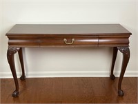 WHITE HICKORY BRAND WOODEN SOFA TABLE