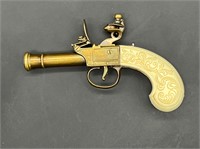 18th CENTURY BUNNEY MFG ENGLISH PISTOL REPLICA