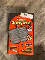 Premium Chimney Brush 6" Round
