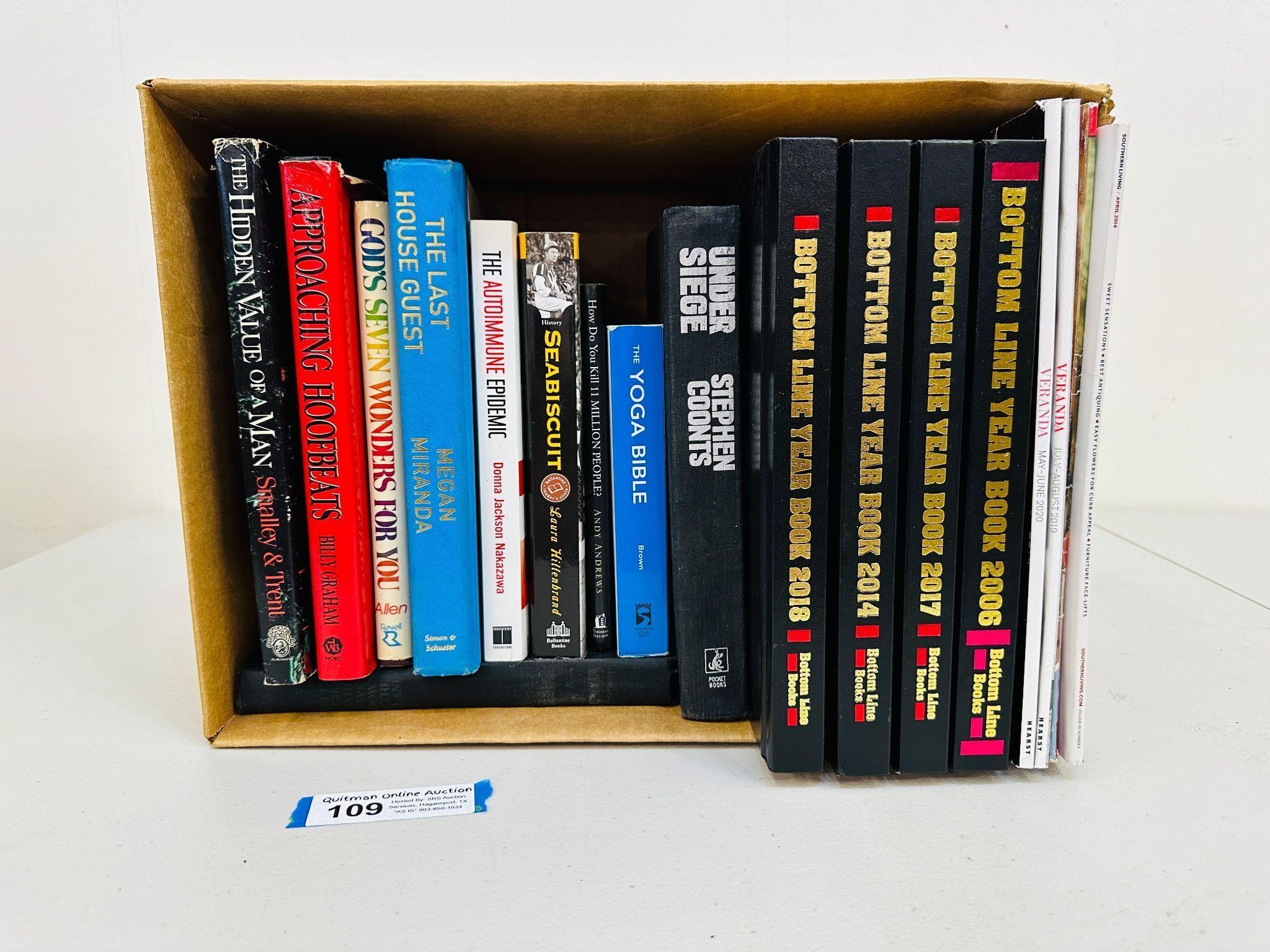 Box of Books & Magazines
